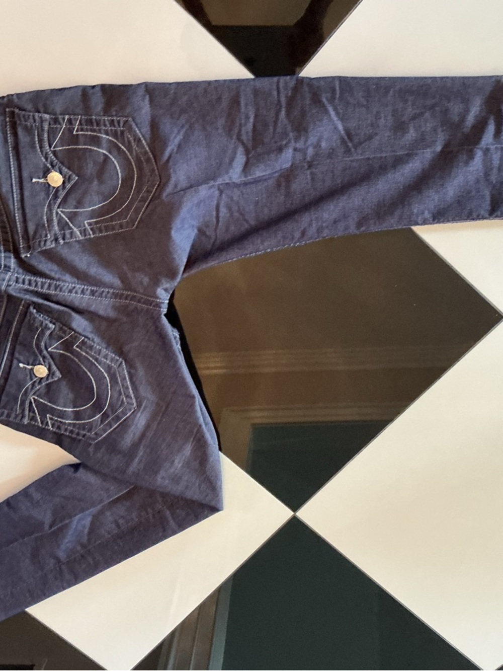 True Religion Dark Blue Straight Men's Jeans